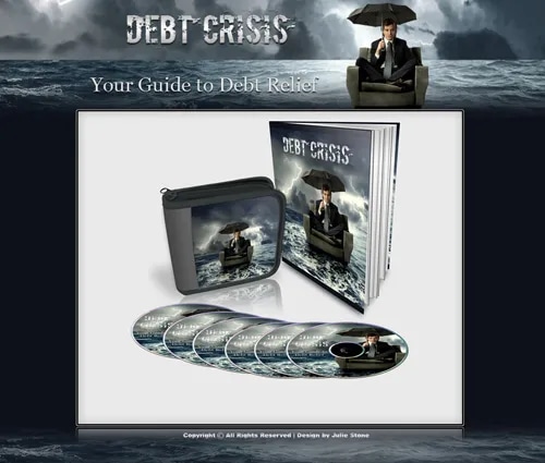 Debt Crisis - Minisite & Content