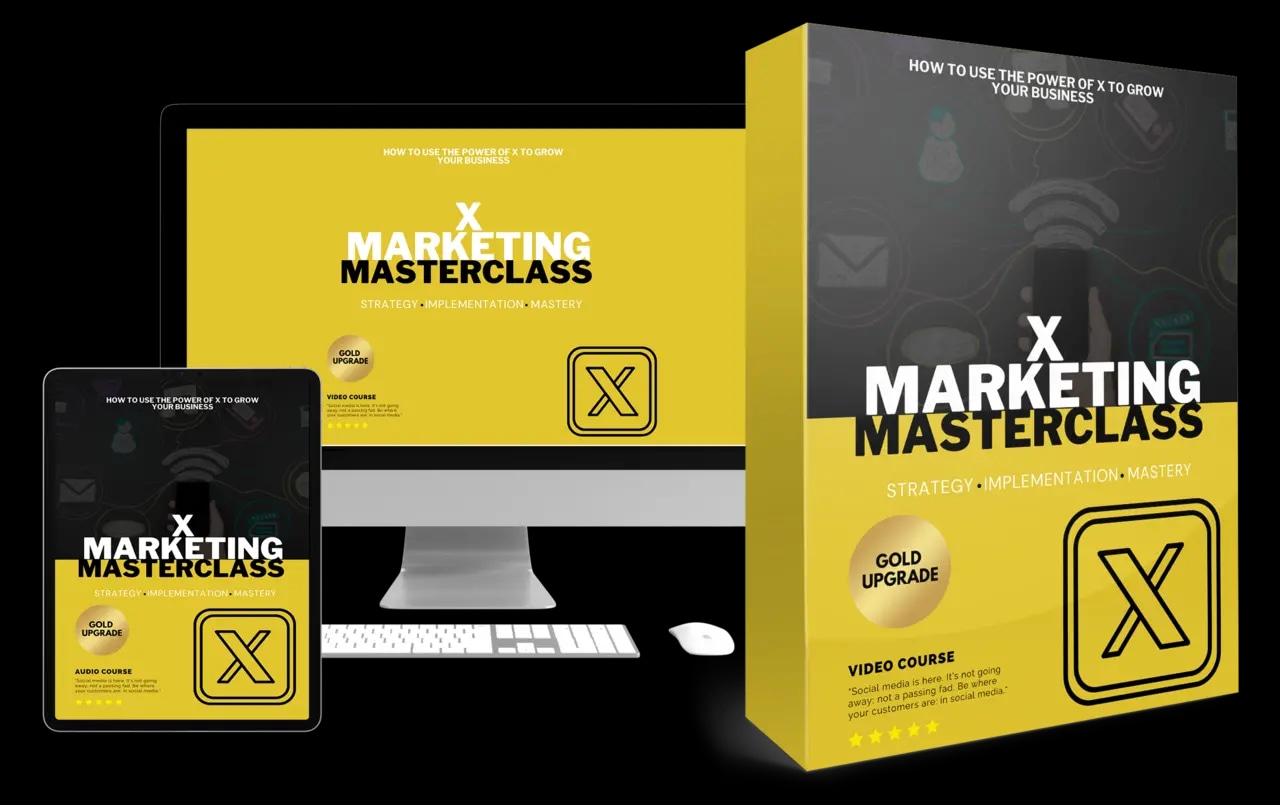 X Marketing Masterclass Video Upgrade